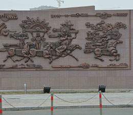 新疆景观雕塑浮雕